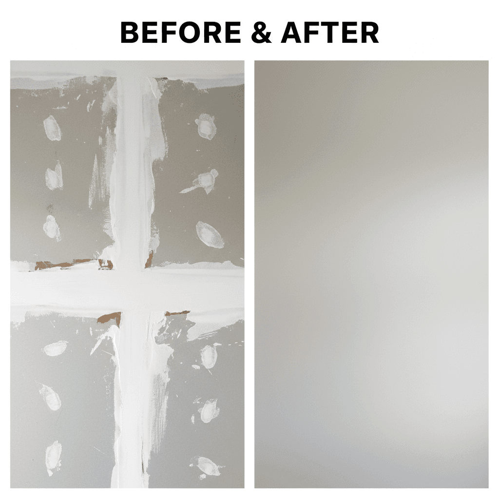 Plaster and skim coating detail work